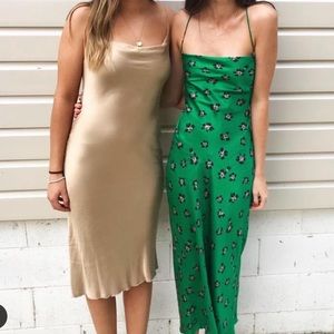 Bec & Bridge Shimmy Nights Cowl Neck Dress Size 4!